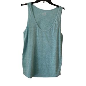 J. Crew Speckled Cotton Tank Top Size Medium